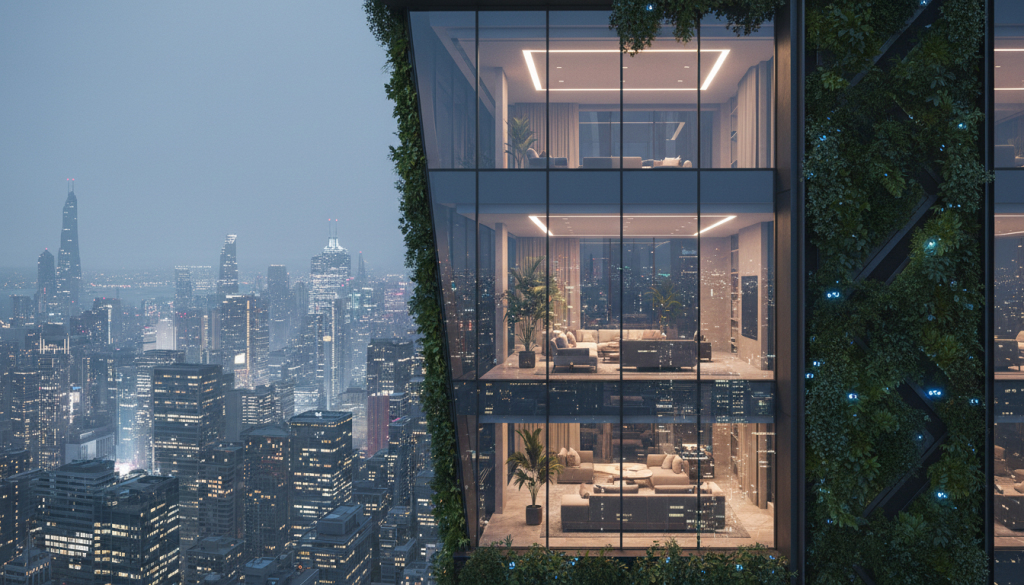 Algorithmic Opulence: Evaluating the Merit of Sustainable Luxury in Smart City Real Estate