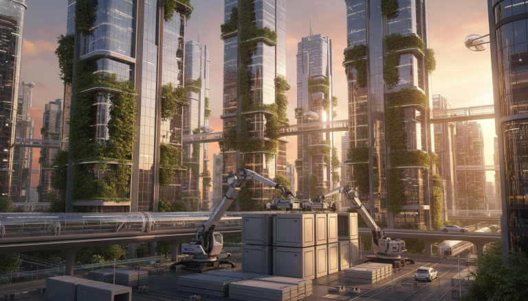 Architecting Tomorrow: The Convergence of Smart Technology and Sustainable Construction