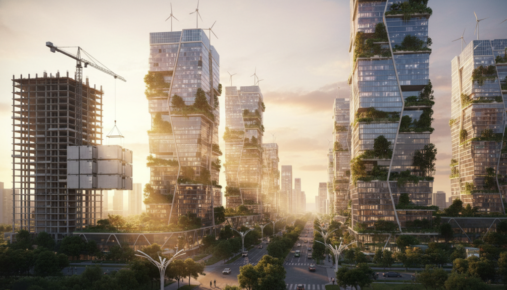 Blueprint for Tomorrow: How Smart Tech and Eco-Design Are Reshaping Our Skylines
