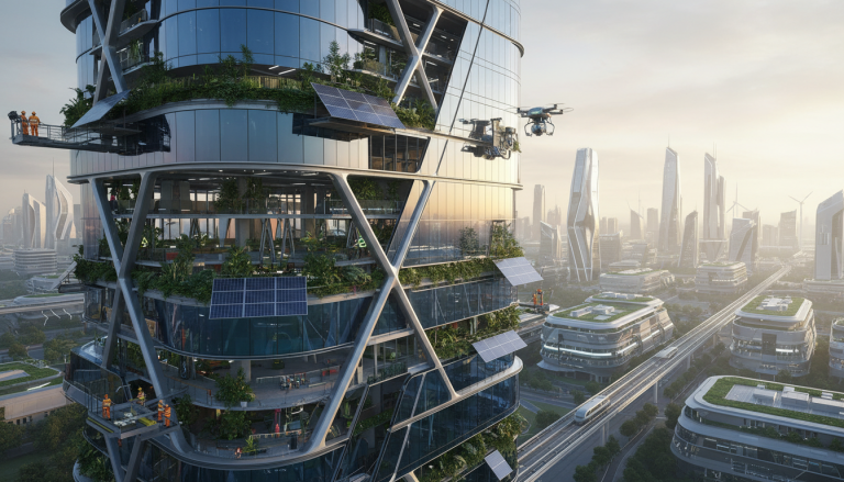 The Future is Built: Integrating Smart Building Technology and Sustainable Construction