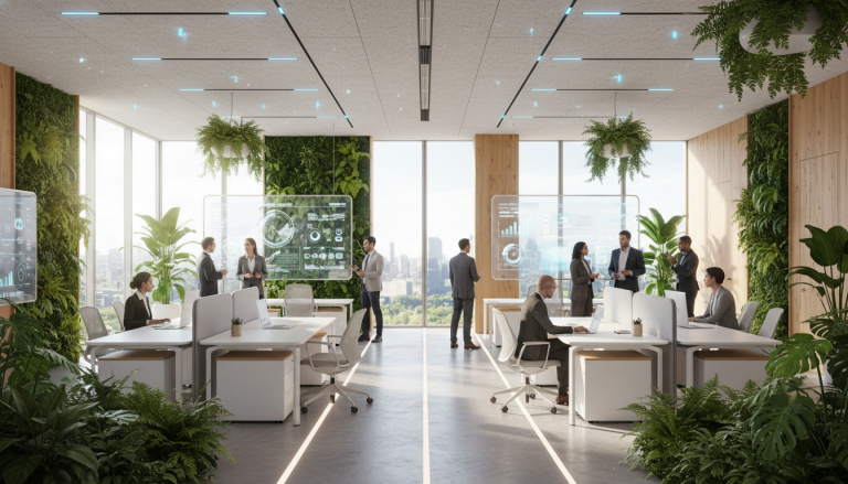 The Living Workspace: How Sustainability and PropTech are Redefining the Modern Office