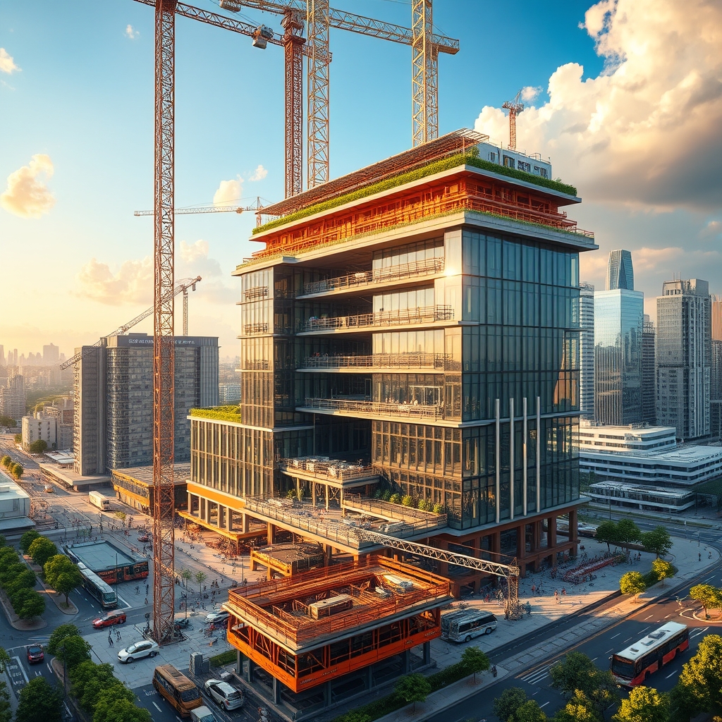 The Blueprint of Tomorrow: How Energy-Efficient Design and Smart Building Technology Are Redefining Urban Infrastructure Projects
