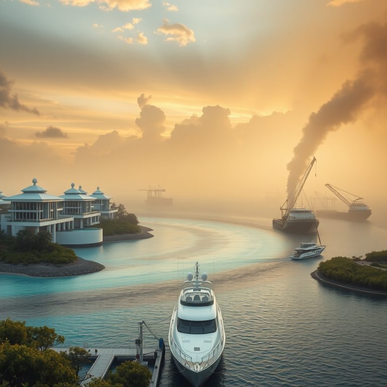 The Carbon Footprint of Paradise: How Luxury Island Resorts Are Undermining Eco-Friendly Reclamation