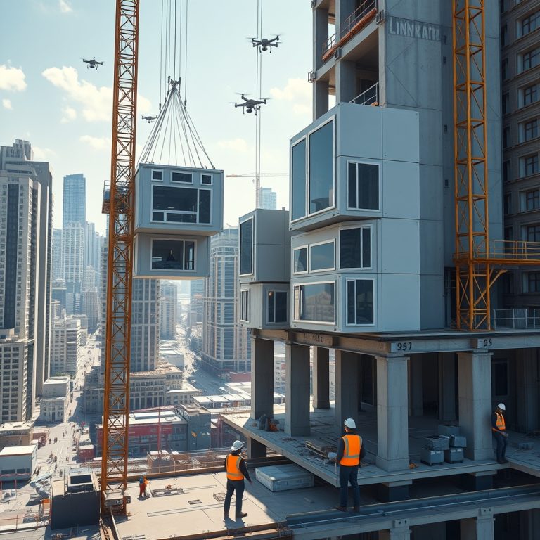 The Future of High-Rise Construction: How Modular Trends and Precast Concrete Are Redefining Urban Skylines