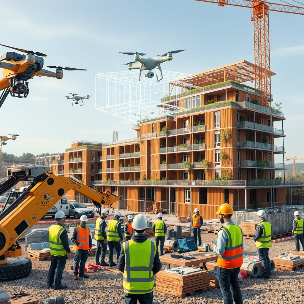 Building the Future: How Technology and Sustainability Are Reshaping Construction