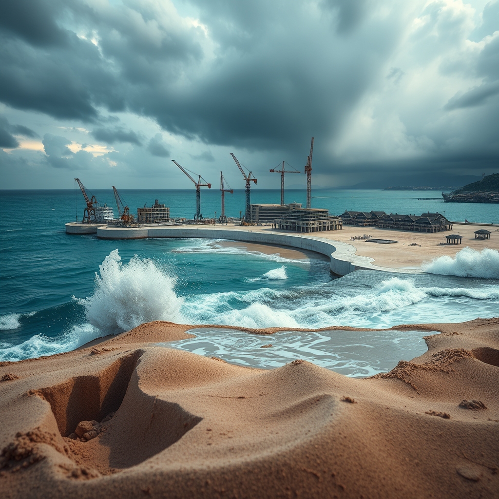 The Fragile Alchemy of Sand and Sea: How Reclamation’s Illusion of Permanence Masks a Battle Against Time