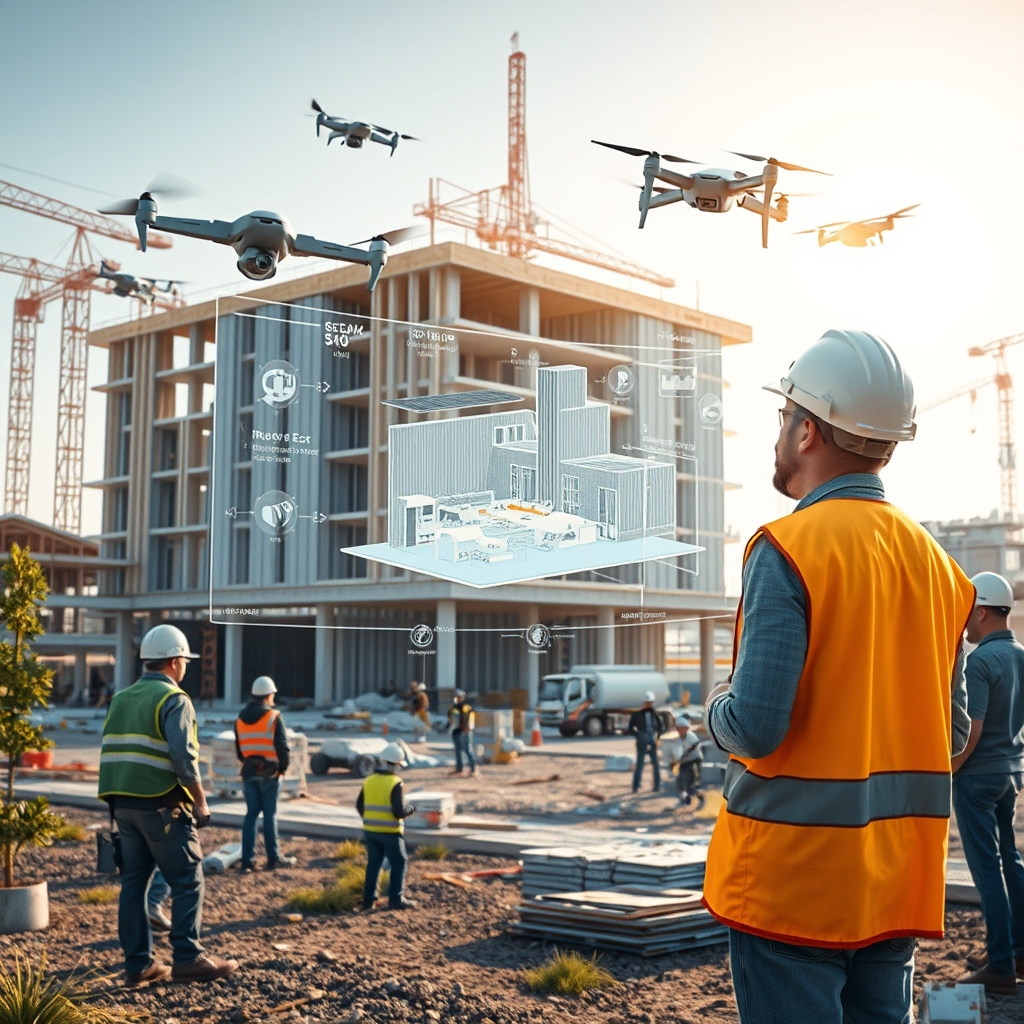 The Harmony of Human Ingenuity and Smart Technology: Crafting the Next Era of Sustainable Construction