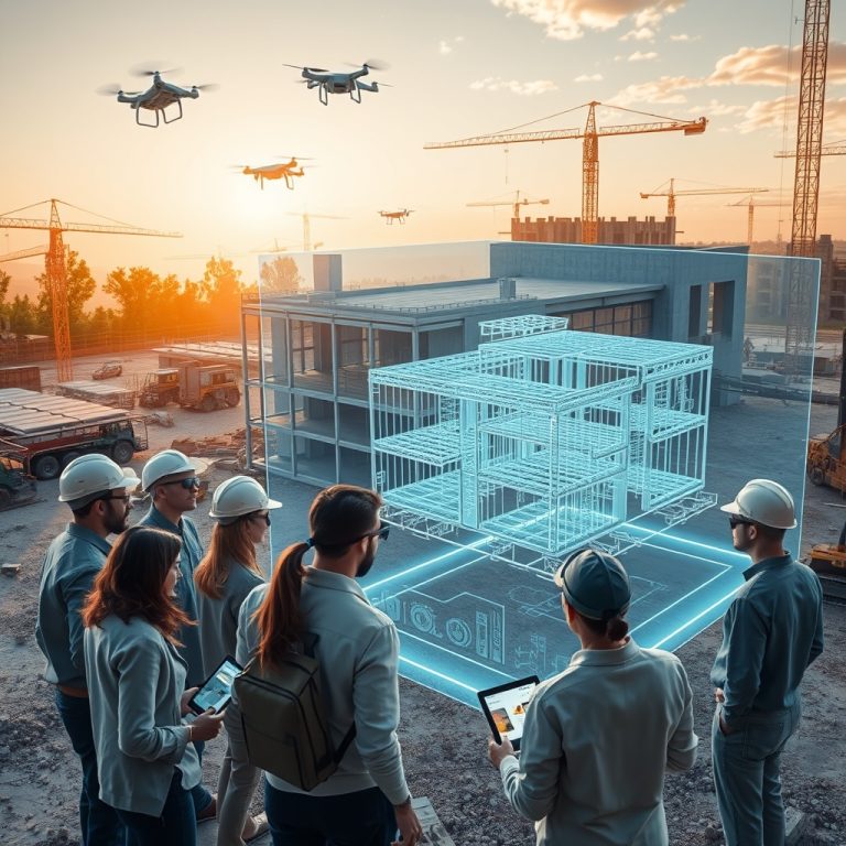 The Human Element in Tech-Driven Construction: How Collaborative Design and Smart Monitoring Are Crafting Sustainable Futures